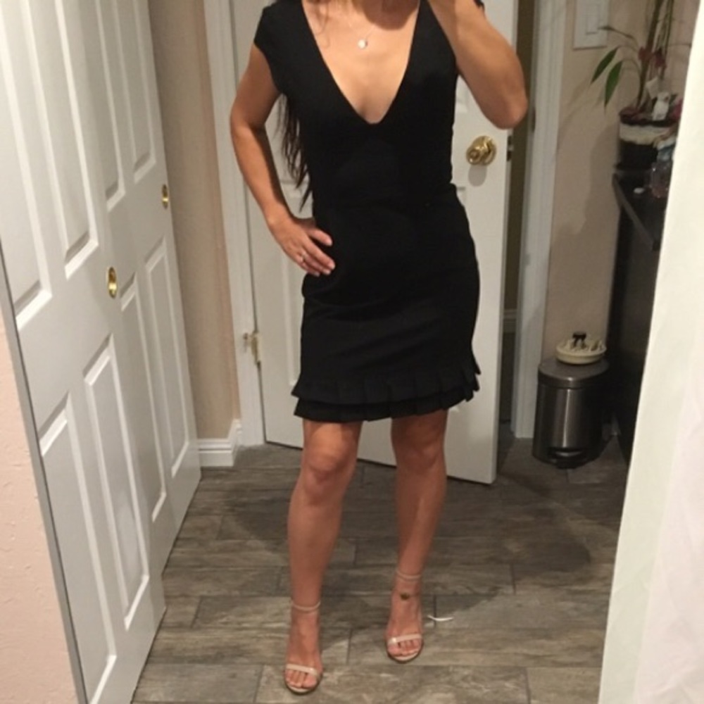 BEBE black cocktail dress